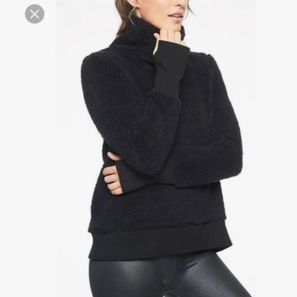 Athleta Nirvana Sherpa Funnel Neck